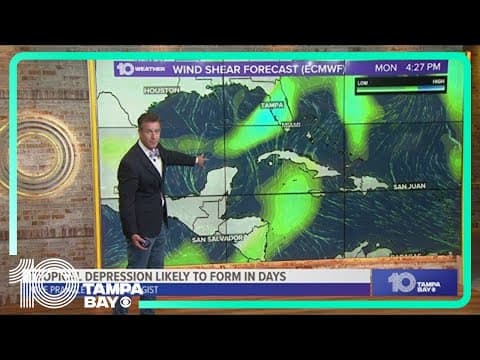 Tracking the Tropics: Odds increase for Gulf tropical development (11 a.m. Friday)