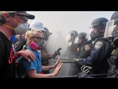 California governor plans to file lawsuit against Trump over National Guard deployment to protests