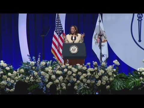 Reactions to Vice President Kamala Harris' speech in Indianapolis