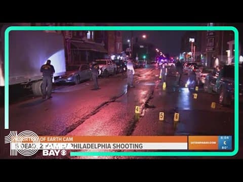 Gunman in bulletproof vest opens fire at random on Philadelphia streets, killing 5 before he is arre