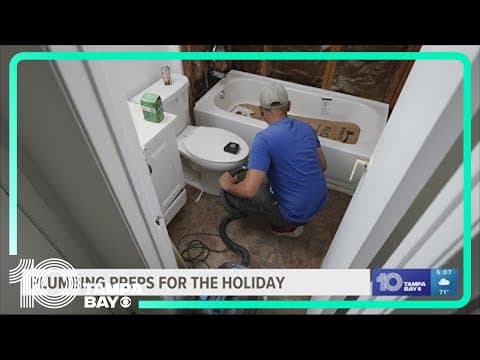 Tampa Bay plumber warns about 'Brown Friday'