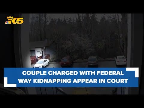Florida couple charged with violently kidnapping Federal Way baby plead not guilty