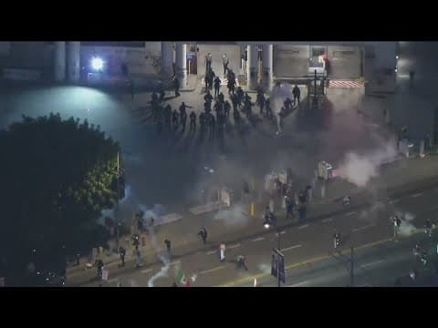 Violent confrontations continue in Los Angeles, may deploy troops from Camp Pendleton