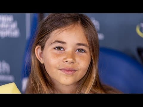 9-year-old shark attack survivor shares experience for the first time