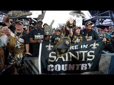 Saints Camp Day 3: Who Dat Nation attends practice