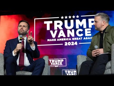 JD Vance holds town hall with pastor in Pennsylvania