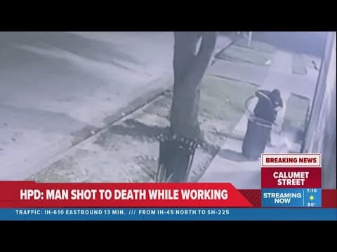 'Point-blank’ | Man shot and killed outside Houston store after brief encounter
