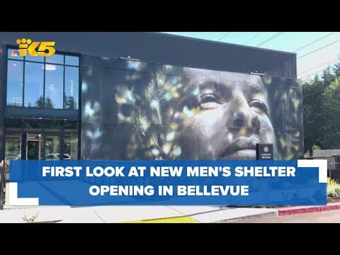 First look at new men's shelter opening in Bellevue