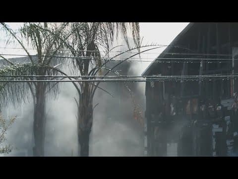 Massive 4-alarm fire damages four homes in Lower Garden District