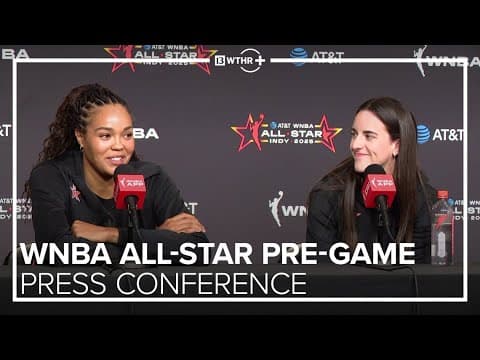 Fever’s Caitlin Clark talks about captaining duties despite missing WNBA All-Star Game due to injury