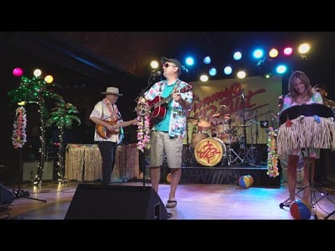 COVID Crooner emerges from pandemic with new band 'Jimmy's Buffet'