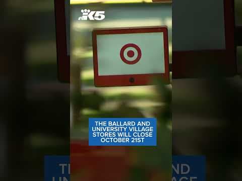 Target to close 2 Seattle stores, citing theft that threatens workers and shoppers #shorts  #seattle