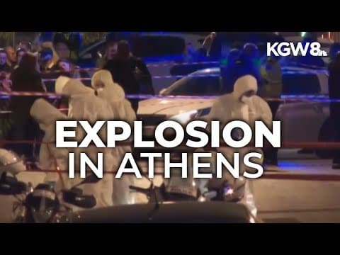 Bomb goes off in central Athens