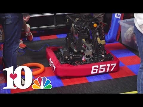 800 students compete in robotics competition