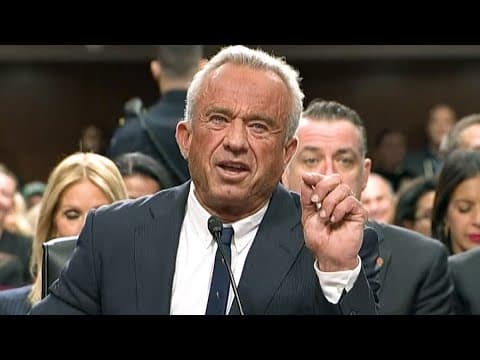 Robert F. Kennedy Jr. references McDonald's and Hostess Twinkies during confirmation hearing