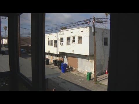 Squatters occupied a torched building in North Park