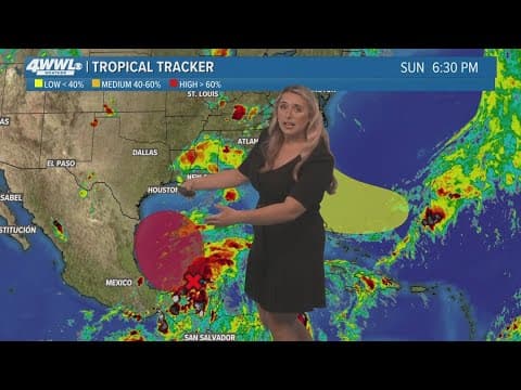 10 PM Tropical Update: Chance for development in SW Gulf