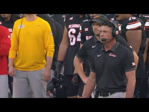 Oklahoma State fires football coach Mike Gundy