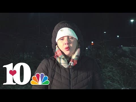 Icy roads and high winds persist into Saturday morning, drive with caution