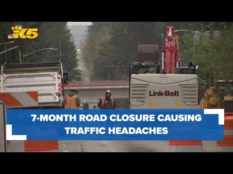 145th street closed for seven months to prepare for light rail traffic