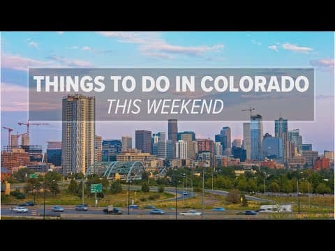 Things to do in Colorado this weekend: April 12-14