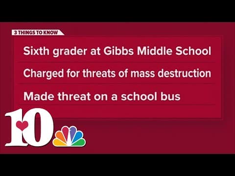 KCSO: Gibbs student charged with making violent threats on school bus