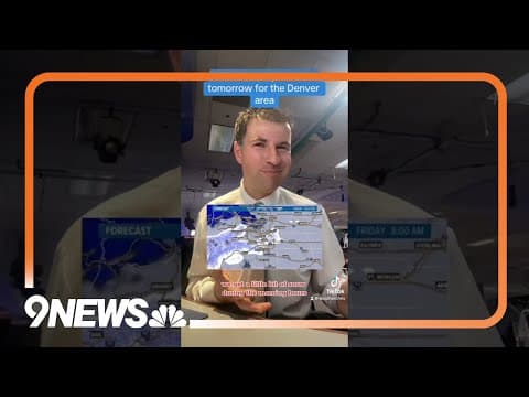 Denver area snow update: How much will it snow Friday, Dec. 8?