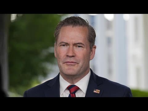 Trump national security adviser Mike Waltz is out in first major shakeup of Trump's second term