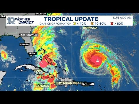 Tracking the Tropics | Imelda officially named, turning further east