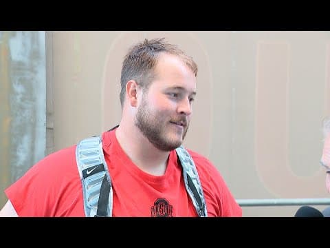 Seth McLaughlin postgame interview | Ohio State vs. Nebraska