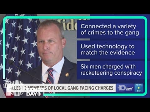 Tampa street gang members face many charges related to murder, fraud, robbery