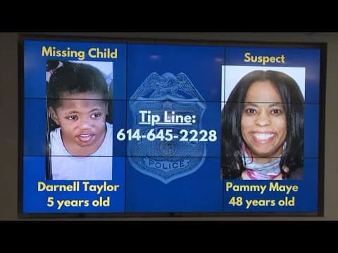 Columbus police provide details on missing 5-year-old boy at center of Ohio AMBER Alert