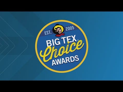 Big Tex Choice Awards name 2025 State Fair food winners