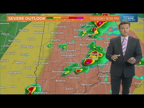 Indiana severe weather afternoon update May 7, 2024