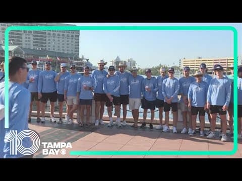 Tampa Bay Lightning players give back with Cooper's Catch for Kids fishing event