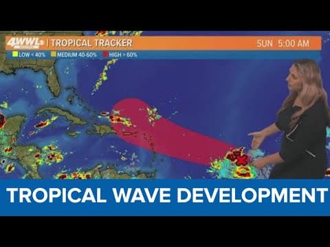 Sunday 8 a.m. Tropical Update: Tropical wave in Atlantic Ocean set to develop