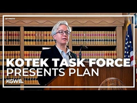 Kotek task force presents findings, recommendations for revitalizing downtown Portland