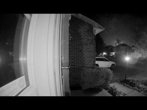 Possible meteor caught on camera over Leesburg, Virginia