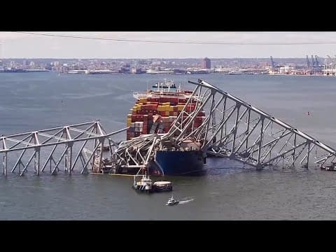 NTSB releases investigation update on Dali ship that crashed into Baltimore Key Bridge