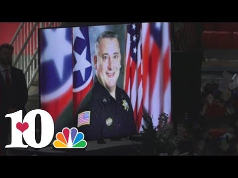 One year later, community and sheriff's deputies gather to remember Sgt. Chris Jenkins