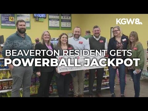 79-year-old Beaverton resident claims winning $328.5 million Powerball ticket