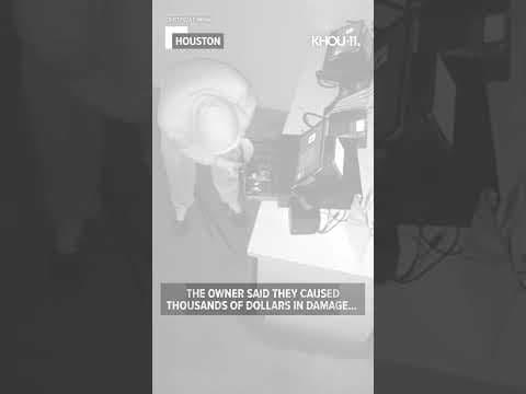 Video shows break-in at Houston Heights restaurant early Wednesday, Dec. 20 #Shorts