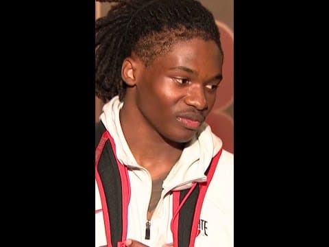 Ohio State WR Jeremiah Smith explains how he handles the spotlight after Minnesota game #shorts