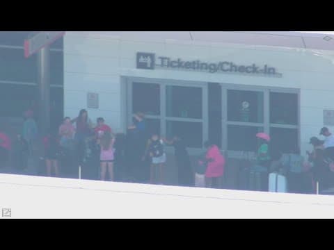 Dallas Love Field luggage check-in lines a nightmare Thursday