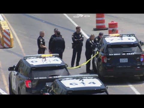 San Diego Police Department investigation underway in Mission Valley