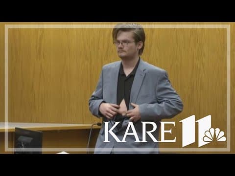 Apple River Stabbing Trial: Dante Carlson shows jury stabbing scar