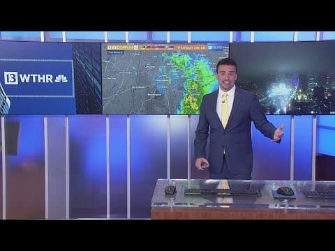 Rainfall reports from across Indiana Thursday morning (Nov 13-14 totals)