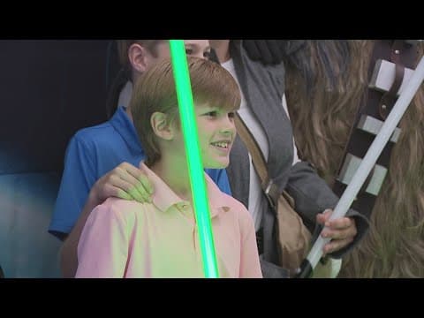 Houston families grow as 35 kids find 'forever homes' in Star Wars adoption event