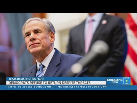 Texas redistricting fight: Can the governor punish the Democrats breaking quorum?