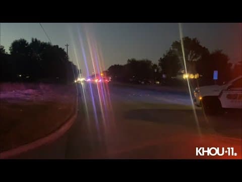 RAW VIDEO | Deputy shot in northeast Harris Couty